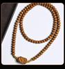 Vintage Sandalwood Bead Bracelet for Men and Women - Retro Style Prayer Chain