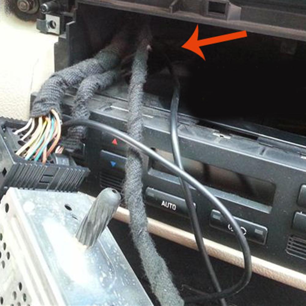 3,5mm Adapter Kabel Auto AUX In Eingang Schnittstelle Für BMW E39 E53 X5 E46