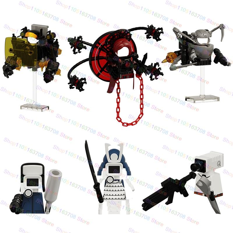 High-Quality Moc High-Quality Skibidi High-Quality Toilet High-Quality Man High-Quality Anime High-Quality Cartoon Construction Pieces Small