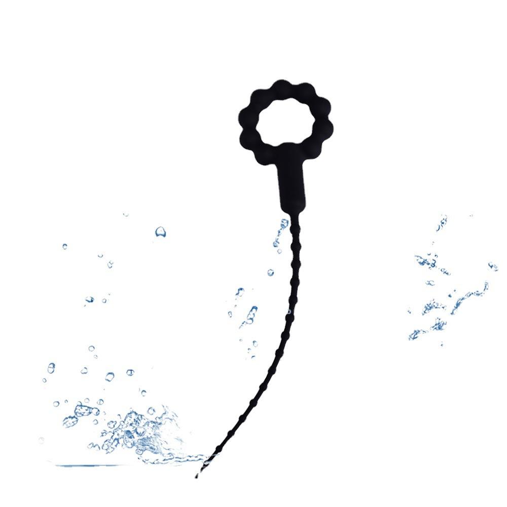 Silicone Urethral Vibrator Urethra Sound Dilator Catheter Penis Plug Horse Eye Vibrating Massager Sex Toys for Men Masturbator