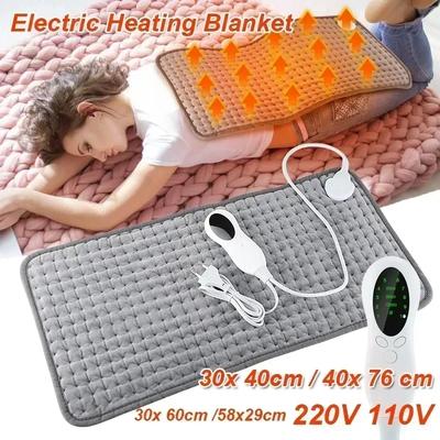 Multifunctional Electric Heating Pad Adjustable Timing Cushion, Constant Temperature Thermal Blanket for Home and Office