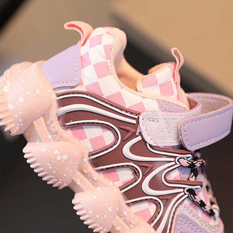Copii Pantofi Sport Băieți Fete Modă Pantofi Glunky în carouri Bebeluși Drăguți Pantofi casual Copii Pantofi alergare