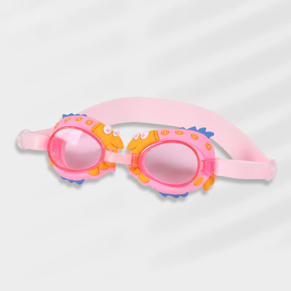 Kids Cartoon Swimming Goggles Waterproof Adjustable Anti Fog Ergonomic Design Swimming Glasses For Boys Girls