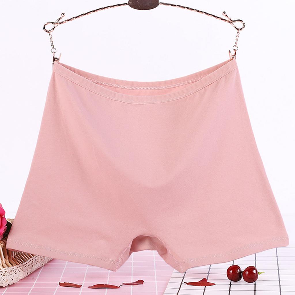 Women's Flat Cornered Underwear, Plus Size High Waisted Underwear