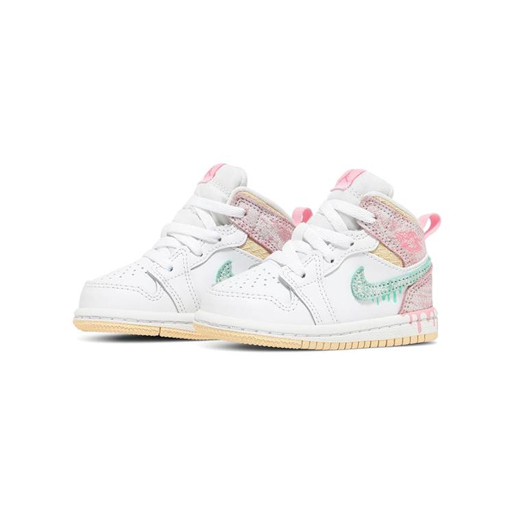 New Jordan 1 Mid SE Ice Cream TD DD1668-100