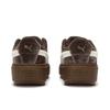 Puma Platform Abrasion Resistant Low Top Skateboard Shoes Women's Coffee Brown 406752-02