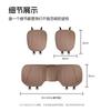 Car Seat Cushion Universal Four-season One-piece Half-pack Seat Ventilated and Breathable Summer Rear Seat Cushion Cover Set