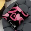 Fashion Love Heart Cushion Cover 2-in-1 Reversible Plush Pillow Cover | Car/Sofa/Bed | Perfect Gift