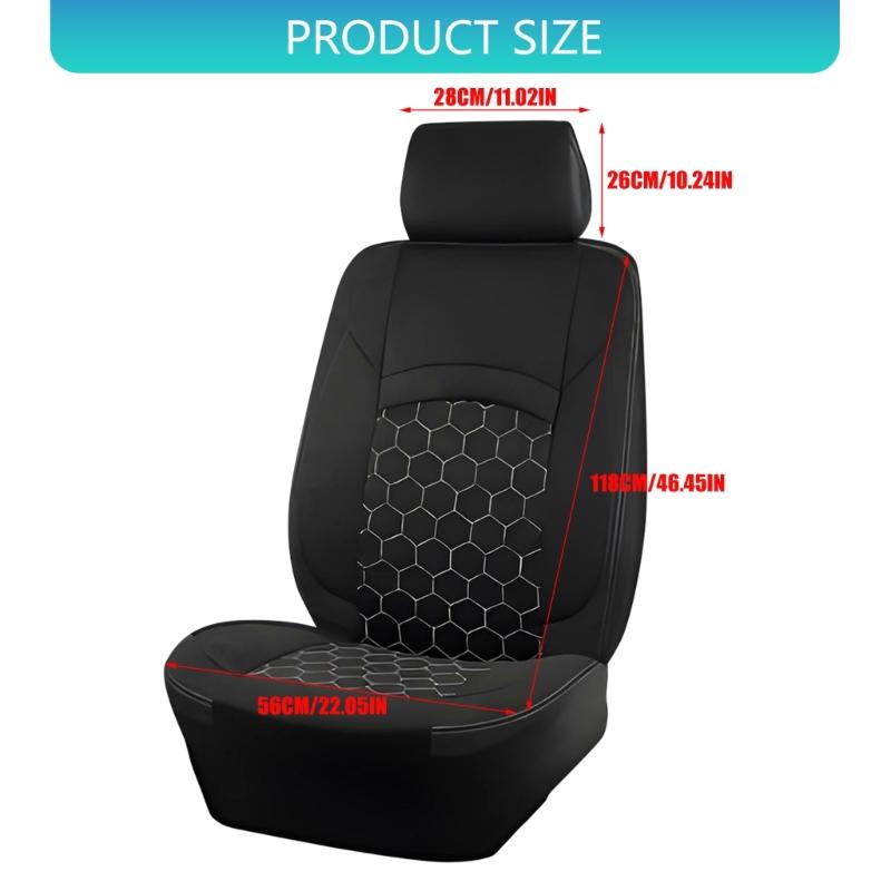 Hochleistungs-Atmungsaktives Gewebe Universelle Autositzschoner Mit Anti-Rutsch-Technologie Geeignet für Sicheres Fahren