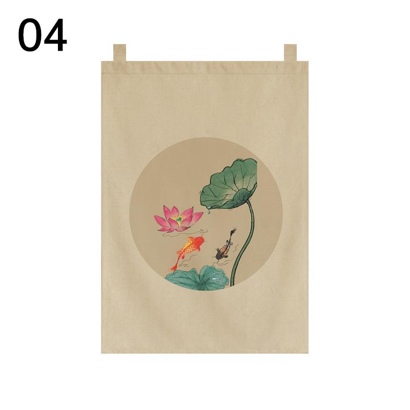 Japanese Short Door Curtain Pastoral Style Sushi Izakaya Kitchen Restaurant Half-curtain Teahouse Tea Room Partition Signboard