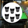 6 Billiard Table Net Bags, Replacement for Table, Pool