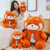 Raccoon Plush Toy With Pp Cotton Filling Soft Short Plush For Kids Bedroom Decor