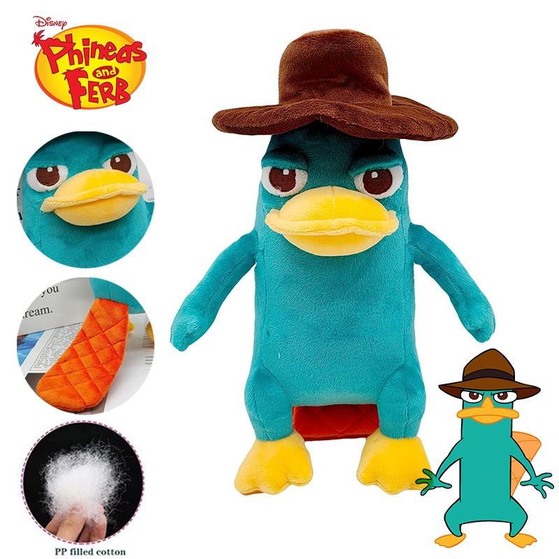 9.8in Perry The Platypus Plush Doll Soft Stuffed Animal Toy Kids Xmas Gift