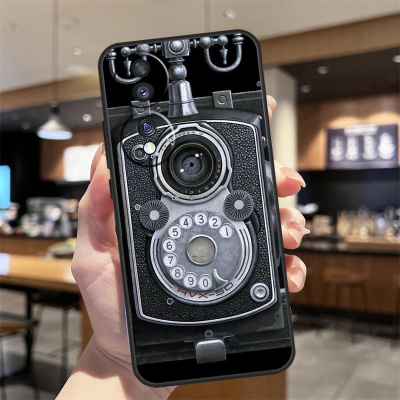 

Ретро-Ностальгия Чехол-Камера Для Honor Magic 7 5 6 8 Lite Honor 400 200 Pro 50 70 90 X8c X9a X9b X9c X9d Win RT Чехол Honor 400 Pro