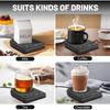 Mug Warmer,Coffee Mug Warmer with 3 Adjustable Temperature Settings,Coffee Warmer with 2-12H Auto Shutoff Functions,Easy to Clean Mug Heater for