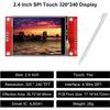 2.4" SPI TFT LCD Display Touch Panel ILI9341 240x320 TFT LCD Touch Screen Shield 5V/3.3V STM32 Display Module SPI Serial
