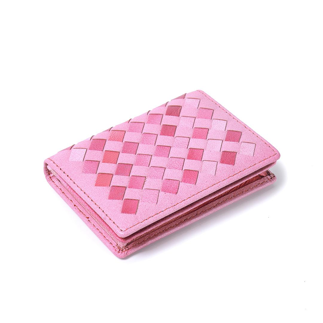 

Sheepskin Woven Card Bag, Business Card Bag, Women S Leather Multi-Functional Bag, The Same Card Clip For Men And Women, Simple Change Bag.