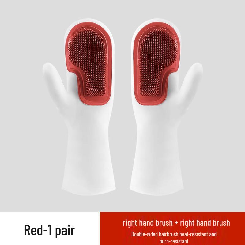 Nowy przyjazd: Pogrubione Wodoodporne Rękawice Kuchenne na Zimę, do Czyszczenia Domowego i Ochrony przed Mrozem