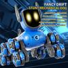 New Q200 Robot Dog 360 Degree Drift Stunt RC Car Small Eight Wheel Gesture Sensing Multi functional Voice Interaction Children T