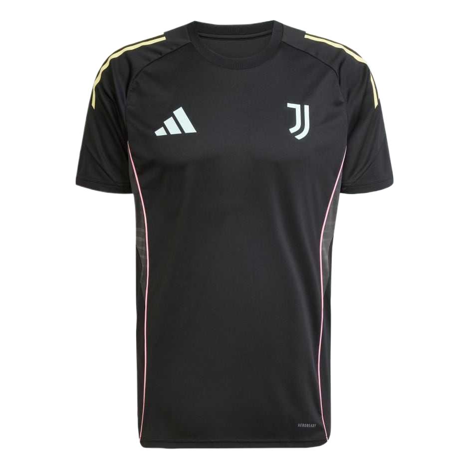 Adidas Tiro 25 Juventus Competition Training Jersey Fashion Sports Short Sleeve T-Shirt Men tops JN7455 XL