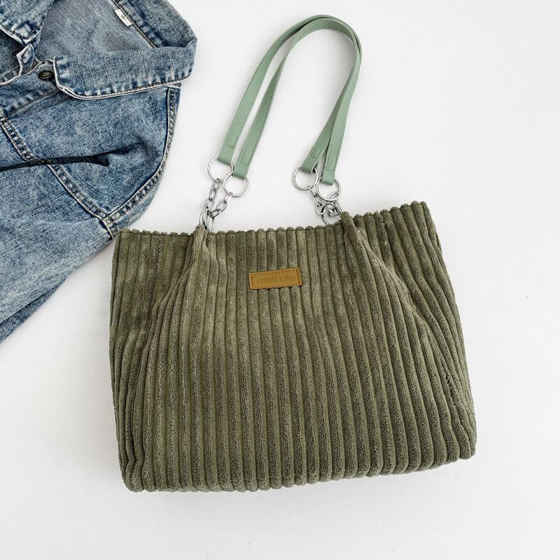 Large Capacity Ladies Handbag,Fashion Simple Shoulder Bag Casual Armpit Tote Women's Bags