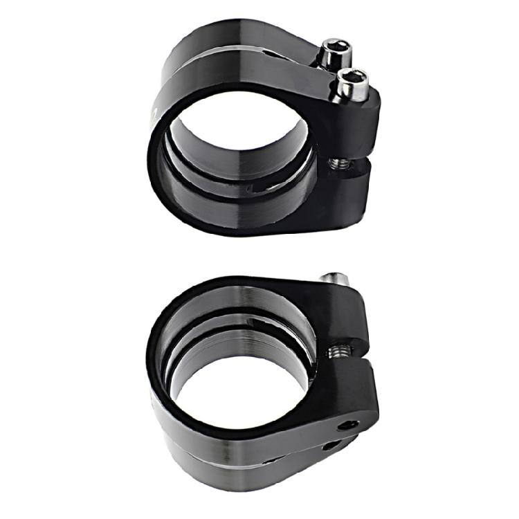 Adjustable Double Layer Clamp Bike Seat Post Clamp 1.25in/1.37in Double Size