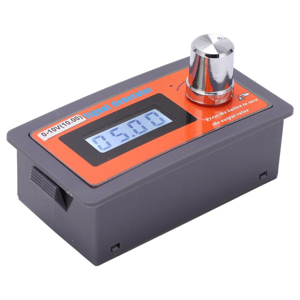 DC 0‑10V Voltage Signal Generator 79.5*42*23.5mm ABS Signal Analog Simulator Adjustable Voltage Signal Generator