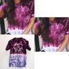 Elephant Print T Shirt For Women With Polyester Fabric Summer Casual Short Sleeve Top For Teen Girls