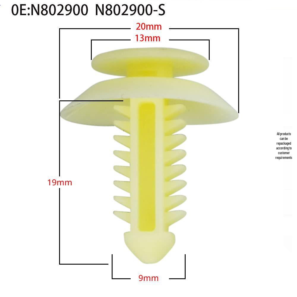 

N802900-S Push Rivet Clip for Ford Focus/Mondeo Door Trim