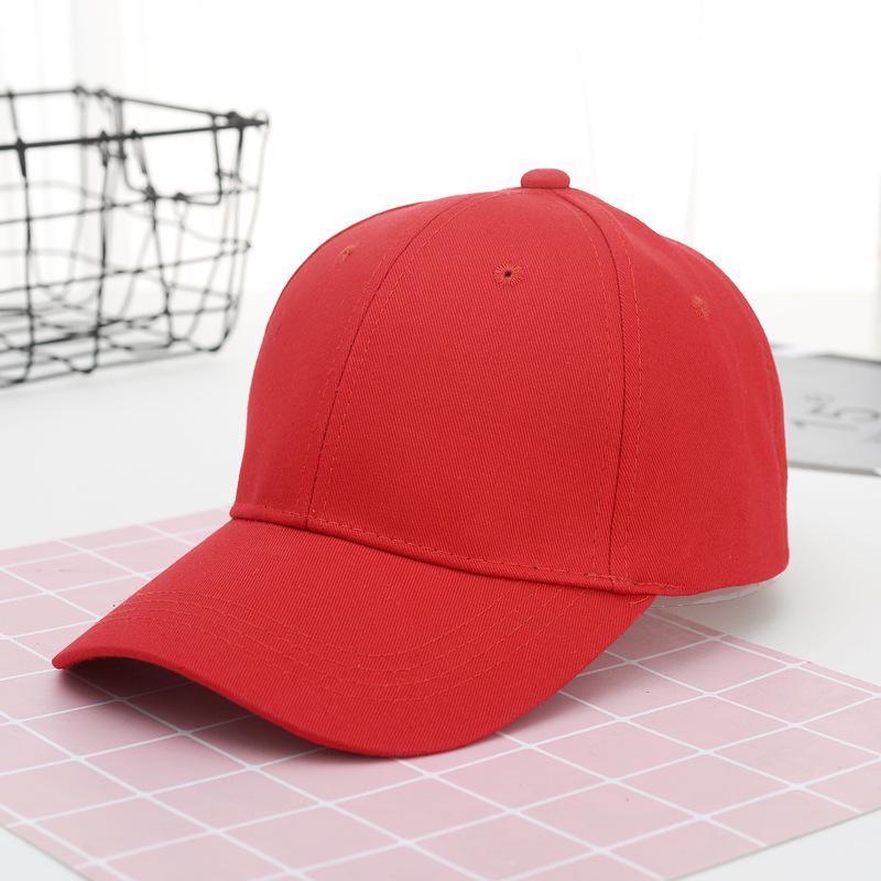 Solid Color Baseball Hat Women'S Versatile Light Board Black Men'S Cap Sunshade Spring And Summer Outdoor Duck