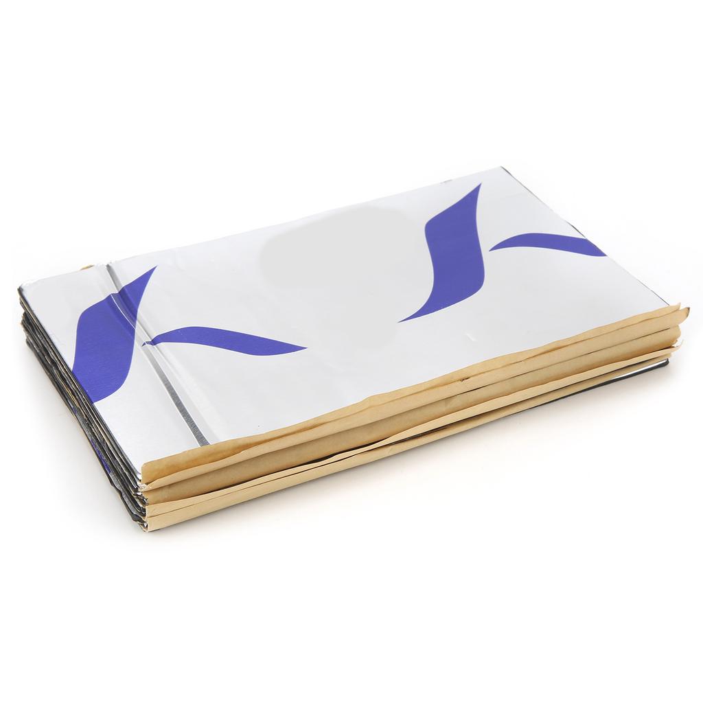 10pcs Heat Sound Insulation Foam Shock Stop Plate 2mm Thickness 200x115mm Universal