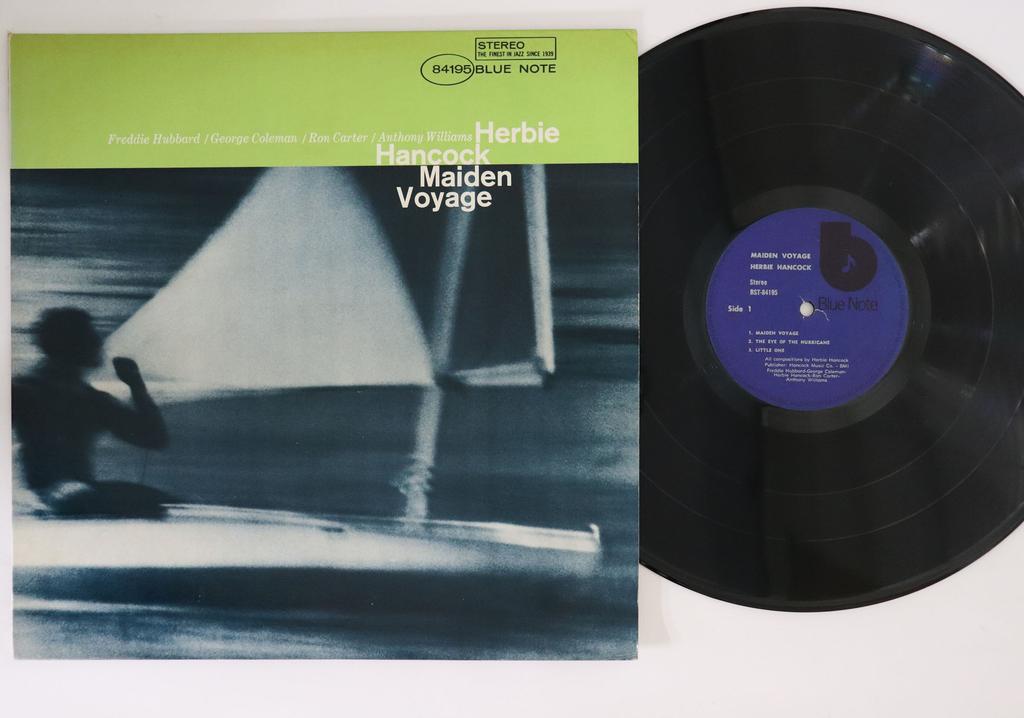 LP Record HERBIE HANCOCK - Maiden Voyage BST84195 BLUE NOTE 1975 US Jazz Used