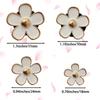 4-Piece Car Air Vent Scented Clip for Vehicle Air Conditioning Vents Flower Decoration Clip