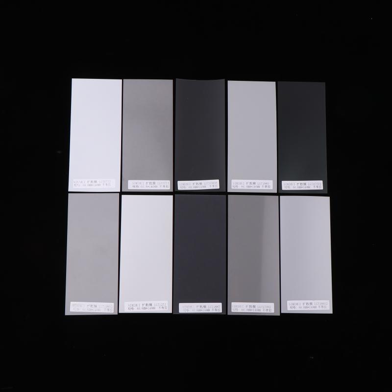 10 stk/sett Diffusjons-/Refleksjonsfilm Drakt LED-lys Diffusjonsfilm Boksbelysning Bakgrunnslys Homogeniserende Film PET Lyslederplate