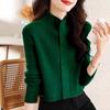 Women Autumn High Neck Slim Fit Base Sweater Western-Style Knitted Top Long Sleeved Knitted Sweater