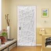 Creative And Environmentally Friendly 3D Geometric Door Sticker Refurbished Self-Adhesive Bedroom Wall Pvc Sticker Door Frame