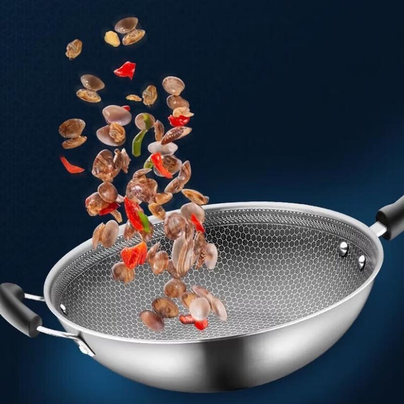 Supor 316 Edelstahl Wok für alle Herdarten