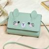 Fashion Cute Oblique Span Bag Mall Bag New Embroidered Cat Change Bag Gift Small Bag