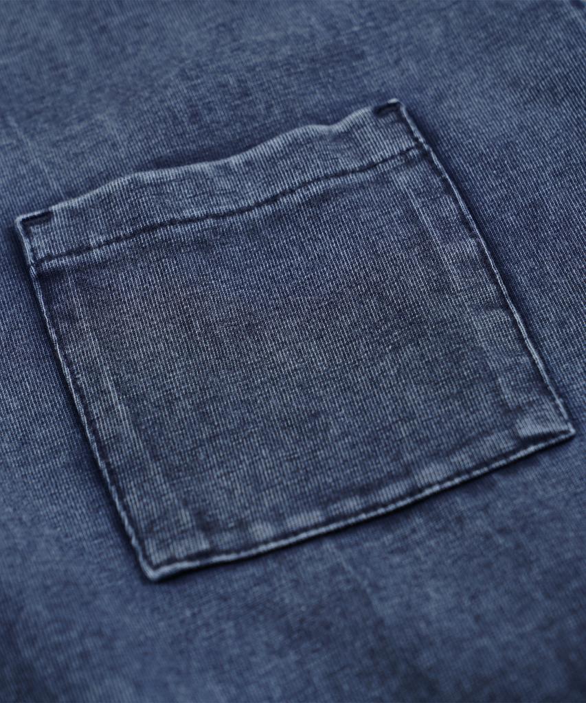 FRIZMWORKS Og Stone Washed Pocket Tee _ Navy