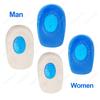 New Silicone Gel Orthopedic Insoles Back Pad Heel Cup for Calcaneal Pain Health Feet Care Support Spur Feet Cushion Pads Unisex