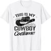 This Is My Cowboy Costume Cute Texas Cowboys T-Shirt