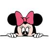 [GREDINO] Autocolant Mickey Mouse Autocolant Impermeabil Autocolant Auto Minnie Potrivit