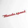 For Mazda Logo Speed CX9 CX7 CX5 323 CX4 6 Atenza 3 Axela 2 MX5RX8 626 CX30 Metal Car Sticker Rear Trunk Badge Decal Accessories h4
