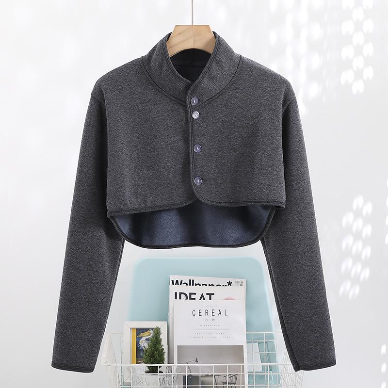 

Унісекс-грілка для плечей та шиї для сну: Затишна осінньо-зимова шаль для вагітних, захист від холоду для людей середнього та старшого віку XXL (70-80 kg)