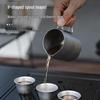 Xinjingzhou Outdoor 304 Stainless Steel Camping Tea Kettle Set