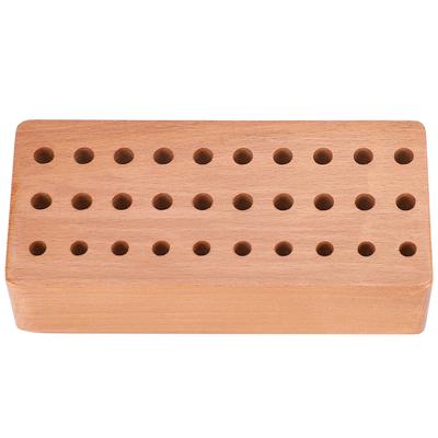 Holzwerkzeugständer für Schraubendreherstanzen, Werkzeugaufbewahrung, Organizer-Rack, 30 Löcher