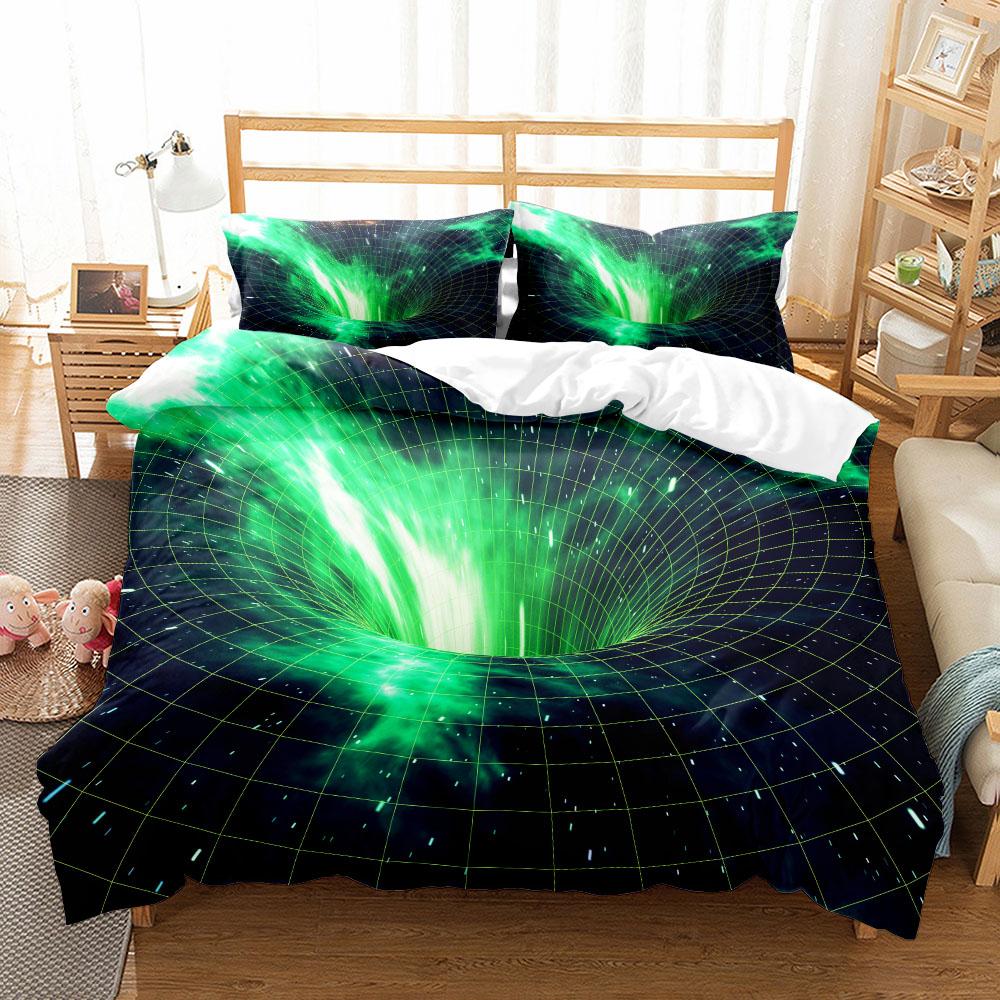 Mondnacht 3D Bettwäscheset EU Einzel Doppel King US Twin Full Queen King Bettwäscheset