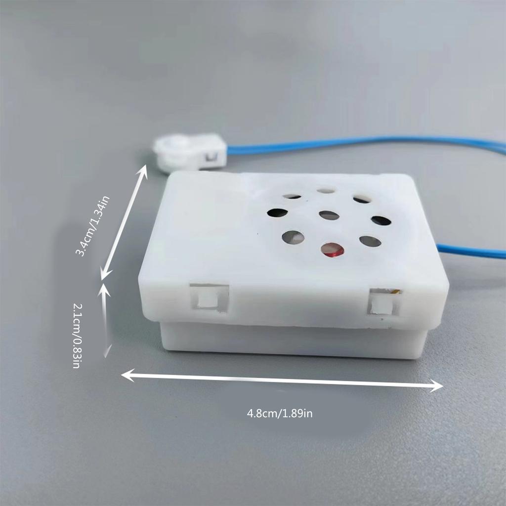 Small Sound Recorder for Stuffed Animals Button Sound Recorder Plush Toy Sound Box Fun and Easy To Use Music Sounder