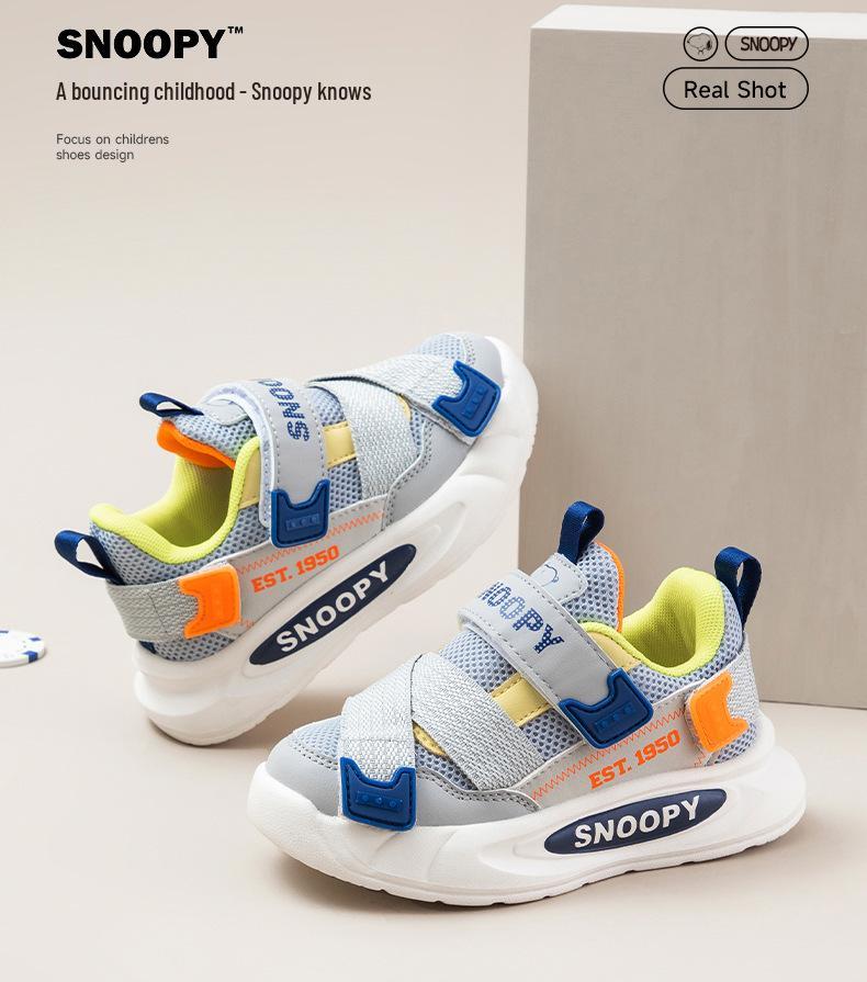 Toddler Autumn 2025 All-Lace Thick-Soled Breathable Sports Shoes for Boys and Girls