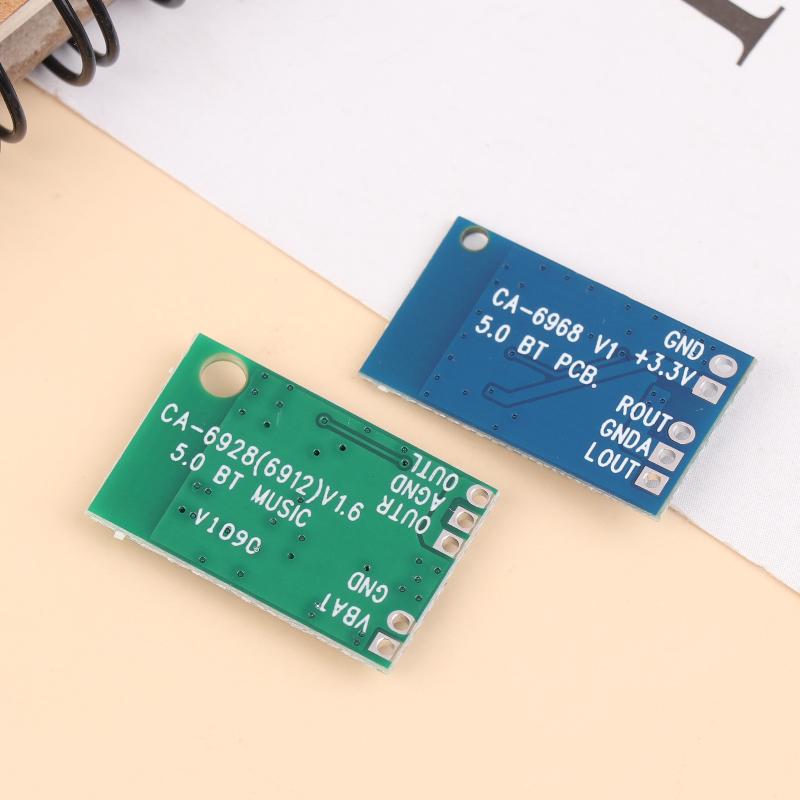 1Pcs Mono Bluetooth 5.0 Audio Module Ca-6928 Dc3.3-6V For Wireless Music Player Speaker Receiver Modified Amplifier Board